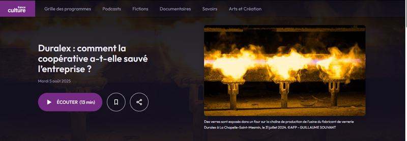 France Culture Duralex Ruffin