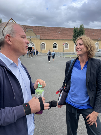 Laurence Ruffin et Charles Fournier