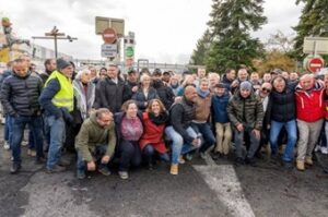 Avec les salariés de Teisseire