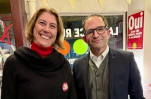 Laurence Ruffin et Benoit Hzmon