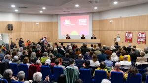 Laurence Ruffin et Benoit Hamon