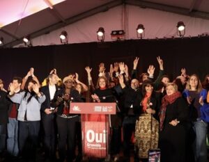 Laurence Ruffin et son équipe