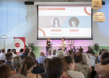 Laurence Ruffin et Gabriel Malek