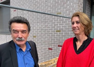 Laurence Ruffin et Edwy Plenel