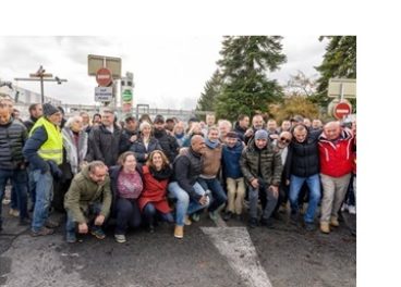 Avec les salariés de Teisseire