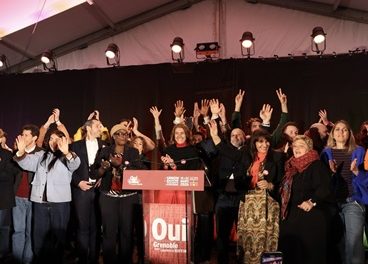 Laurence Ruffin et son équipe